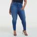 Women's Clothing Large Size Stretch Women's Jeans Large Size Belly Hip Pants_ecoleips.com