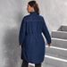 K Large Size Women's Waist Cinching Temperament Shirt, High-end Jacket_ecoleips.com