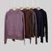 Women's Slim Fit Full Zipper Fleece Lined Hooded Cardigan Sweatshirt Casual Sports Jacket_ecoleips.com