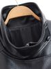 K European And American Retro Motorcycle Style Leather Jacket With Stand Up Collar And Jacket_ecoleips.com