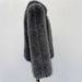 "Luxury Faux Fur Coat For Women - Winter Warm Long Sleeve Fox Fur Stitch Outerwear, Elegant Loose Fit Top"_ecoleips.com