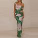 Sexy Off Shoulder Slim Fit Bohemian Dress Women Elegant Holiday Party A-line Dresses Asymmetric Floral Print Summer Long Dress_ecoleips.com