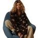 Fleece Flower Sweater Women's 2025 Autumn And Winter New Sweater Thermal Pullover Sweater Fleece Shirt Women_ecoleips.com