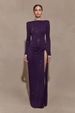 Women's Off-Shoulder Knotted Evening Dress Sexy Long Slim Fitting Exclusive_ecoleips.com