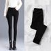 New Autumn And Winter Women's Jeans, High-waisted Stretch Fleece-lined Slim-fit Skinny Pants, Thickened Pencil Pants_ecoleips.com