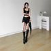European And American Style 2025 New Women's Clothing Solid Color Slim Fit Street Fashion Low Waist Irregular Skirt Women_ecoleips.com