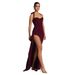 Women's Sexy Halter Maxi Dress European American Style Evening Backless High Slit Summer New Wholesale_ecoleips.com