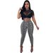 Women's Clothing Mesh Two Piece Set - Sexy Nightclub Outfit With Sheer Top & High-Waisted Shorts Dare To Shine In Mesh_ecoleips.com