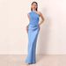 European And American Cross-border Foreign Trade 2025 New Solid Color Asymmetrical Neck Sleeveless Backless_ecoleips.com