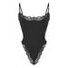 Lace Camisole Bodysuit, Shapewear One-piece With Lace Trim, Sexy Shapewear, SKIM* Same Style_ecoleips.com