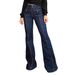 Women's Clothing Retro High-Waisted Women's Flared Jeans Slimming Elegant Trousers For Formal And Casual Wear Spring Summer Style_ecoleips.com
