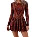 Kupulnik Women's One Piece Swimsuit 2025 Cross-Border European Style Sunscreen Skirt Design Regular Fit Polyester Sexy Vacationwear_ecoleips.com
