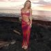 European And American Women's Clothing 2025 Summer Fashion Sexy Strapss Slim-Fit Side-Slit Skirt Set For Women_ecoleips.com