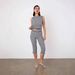 Women's Plaid Cropped Pants European American Style Straight Leg Casual Stretchy Slim Fit Capri Trousers for Spring/Autumn & Summer_ecoleips.com