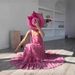 Women's Clothing Spring And Summer New Women's Fashion Three Dimensional Flower Big Cake Dress_ecoleips.com