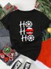 European And American Cross-border Foreign Trade Wholesale Clothing Christmas-themed New Year Round-neck Plus-size_ecoleips.com