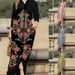 Women's Casual Long Dress Printed Lapel Button Detail Style Fashion Wish_ecoleips.com