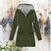Women’s Waterproof Windbreaker Jacket – Lightweight Hiking & Travel Coat In Black/Army Green/Navy/Ash Grey/Pink/Yellow/Blue/Dark Grey_ecoleips.com