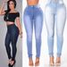 Women's Clothing Stretch Denim Petite Pants_ecoleips.com