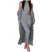 Seamless High-Waisted Yoga Jumpsuit – Long Sleeveless Workout Bodysuit For Women (S-XXL)_ecoleips.com