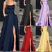 Women's Clothing Long Dress Slimming Strapless Bestie Evening Dress_ecoleips.com