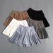 Women's Clothing High Waist Pleated Tennis Skirt For Women Nude Two Piece Quick Drying Running Shorts Anti Exposure Yoga Fitness Skirt Pants_ecoleips.com