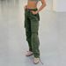 Women's High-Waist Straight Leg Denim Pants – Loose Fit Workwear Jeans With Pockets_ecoleips.com