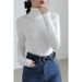 Double Zipper German Velvet Cardigan Stand-up Neck Sweater Jacket Women's 2025 Autumn New Loose And Thin Versatile Long-sleeved Top_ecoleips.com