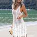 Women's Clothing Swimsuit Outerwear Sexy Hollow Beach Dress Bikini Knitted Blouse_ecoleips.com