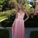 Women's New V‑Neck Spaghetti Strap Open Back Sleeveless Evening Party Dress_ecoleips.com