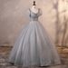 Women's Clothing Evening Dress Long High End Stage Puffy Skirt Vocal Art Exam Dress Annual Meeting Host Dress_ecoleips.com