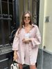 Women's Clothing Casual Temperament New Women's Clothing Solid Color Cardigan Button Down Top Fashion Shorts Two Piece Set_ecoleips.com