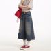 American Retro Washed Ripped Denim Cropped Men Women, High Street Frayed And Distressed Loose Straight-leg Capri Pants_ecoleips.com