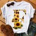 Independent Brand Spring-summer Round-neck European And American Style Short Top T-shirt For Women_ecoleips.com
