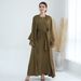 Verve Loriya2025 Fashion Trimmed Dubai Turkish Elegant Long Robe Two-Piece Set LR760_ecoleips.com