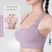 Women's Clothing New Sports Underwear Shockproof High-strength Running Fitness Yoga Underwear Sports Fixed One-piece Cup Beautiful Back Bra_ecoleips.com