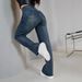 Women's Premium Gray Relaxed Jeans | Mid-Rise Straight Leg | Vintage Washed Denim | Comfortable Loose Fit | Office & Casual Wear_ecoleips.com