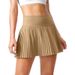 K Elegant Yoga Pleated Skirt Sports Short Skirt Anti Glare Badminton Golf Short Tennis Skirt_ecoleips.com