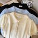 Women's Clothing Women's Style College Polo Collar Dress Short Sleeved Knitted Summer For Formal & Casual For Women_ecoleips.com