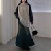 Women's Clothing Unisex Oversized Color-Block Knit Sweater | Korean Streetwear Style | Drop Shoulder Design | Acrylic Blend | Fall Winter Fashion_ecoleips.com