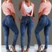Women's Clothing Jeans Slim Elastic Fashion All Match Tassel Belt High Waist Women_ecoleips.com