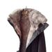 girl Niche Design Oversized Lined Four-Pocket High Collar Bomber Jacket Women's Parka Large Fur_ecoleips.com