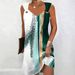 European And American Women's Clothing 2025 Summer New Sleeveless Round-neck Vintage Print Waist-cinching_ecoleips.com
