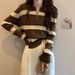 2023 New Style Coat Zipper Sweater Base Shirt Inner Layer Striped Knitwear Women Autumn Long Sleeve Top Winter_ecoleips.com