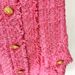 Women's Clothing Spot Autumn And Winter New French Temperament Lion Button Tassel Edge Square Collar Short Sleeve Tweed Dress_ecoleips.com