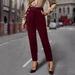 "Tailored Stretch Trousers With Button Accents – Slim-Fit Work Pants With Slant Pockets (Black/Navy/Khaki, S-XXL, Euro-US Office Chic)"_ecoleips.com