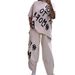 Women's Clothing Letter Printed Casual Sports Women's Suit_ecoleips.com