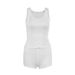 White Lace Trim Top Shorts Comfortable Pajama Set 2026 European And American Autumn Winter New Women's Homewear_ecoleips.com