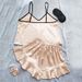 Daenerys Sexy Camisole Dress Loungewear For Women Summer Fashion Vest Shorts Set Home Ice Silk Pajamas_ecoleips.com