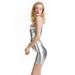 Women's Clothing Newwomen's Nightclub Stage Wear Sexy Bright Leather Patent Leather Pu Tube Top Dress_ecoleips.com